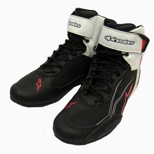 ◇ALPINESTARS FASTER-3 SHOE ライディングシューズ CE規格 アルパインスターズ US8.5 バイクシューズ メンズ 1円スタート