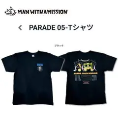 マンウィズアミッション PARADE 05-Ｔシャツ ブラック