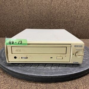 98-13 激安 レトロPC パーツ 外付け CD-ROMドライブ I-O DATA CDG-TX4A SCSI アイ・オー・データ 動作未確認 ジャンク