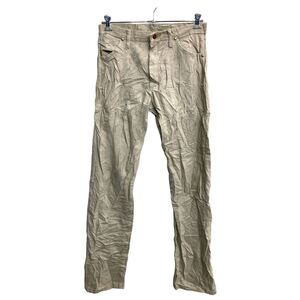 Wrangler カウボーイ ロングパンツ W32 ラングラー 13MWZ ベージュ コットン 古着卸 アメリカ仕入 2310-585