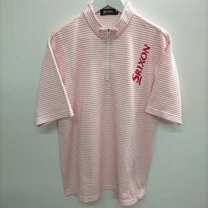 【極美品】SRIXON速乾性ハーフジップ ゴルフシャツ サイズLL