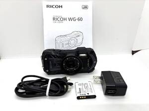 ☆極上美品☆RICOH リコー　WG-60 防水コンパクトデジタルカメラ　#3212