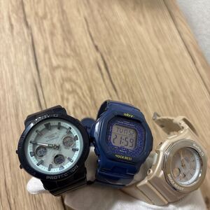 CASIO Baby-G 3本セット　 カシオ 腕時計　　02