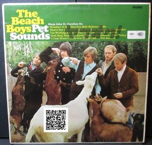 レア盤-モノラル-マトリクス1/1/GD_1/1/GG-UKオリジナル★The Beach Boys - Pet Sounds[LP, 