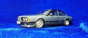 1/18 BMW M 635 CSi with option Shadow Line Autoart 70529 Dolphin Met. オートアート M24 シャドーライン ドルフィンメタリック