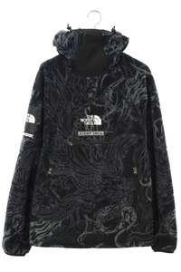 シュプリーム ノースフェイス ブルゾン 22AW Steep Tech Fleece Pullover サイズ:L スティープテックフリースブルゾン 中古 OM10