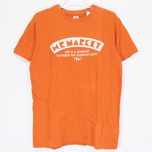 HOLLYWOOD RANCH MARKET ハリウッドランチマーケット H.R.MARKET TEE オレンジ ショートスリーブ カットソー 半袖 OTHER APZ