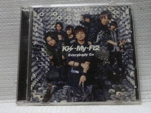 CD+DVD Kis-My-Ft2 Everybody Go 初回限定盤 キスマイ