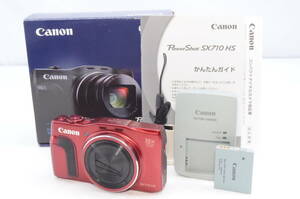 ★極上品★ Canon キャノン powershot SX710HS ★使用感少なく綺麗です　元箱　白紙保証書付