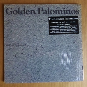 THE GOLDEN PALOMINOS「VISIONS OF EXCESS」米ORIG [CELLULOID] ステッカー有シュリンク美品