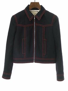 GUCCI グッチ 22SS HOLLYWOOD BABYLON スパンコールトラッカージャケット ブラック 40 ITQE03XGKRL0