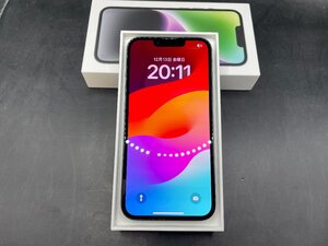 【美品・バッテリー100％】 Apple iPhone 14 128GB SIMフリー