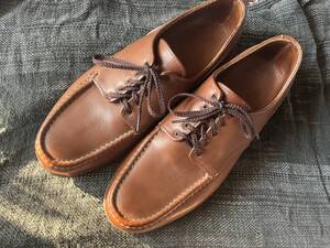 ラッセルモカシン russell moccasin カントリーオックスフォード ダブルヴァンプ 10D