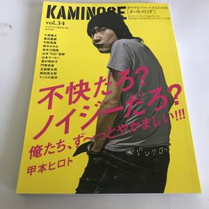 甲本ヒロト　ブルーハーツハイローズ　クロマニヨンズ　ヒューストンズ　KAMINOGE 