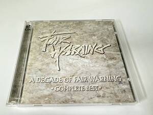 CD フェア・ウォーニング FAIR WARNING A Decade Of Fair Warning - Complete Best