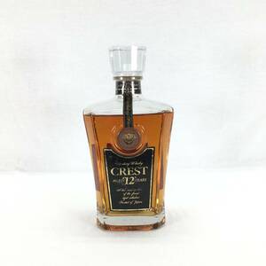 〇未開栓〇SUNTORY サントリー CREST クレスト 12年 ウイスキー 700ml