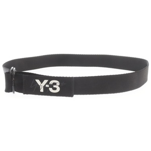 Y-3 ワイスリー LOGO BELT ロゴベルト ブラック