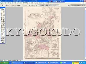 ▲明治２８年(1895)▲大日本管轄分地図　福岡県管内全図▲スキャニング画像データ▲古地図ＣＤ▲京極堂オリジナル▲