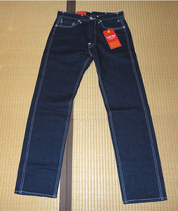 即決 送料無料 LEVIS RED LR505 A0184‐0000 W31 L32 新品 濃紺 リンス ストレート 2021モデル 麻混 定価13200円