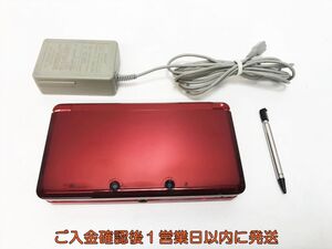 【1円】ニンテンドー3DS 本体 フレアレッド 任天堂 CTR-001 初期化/動作確認済 K03-666yk/F3