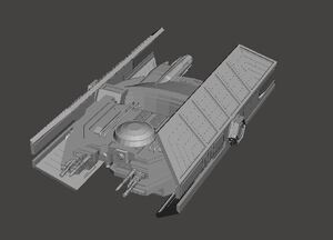 TIE コマンダー TIE Commander Command Ship STAR WARS スターウォーズ 3Dプリント 未塗装・未組立 宇宙船 宇宙戦闘機 Space Fighter SF