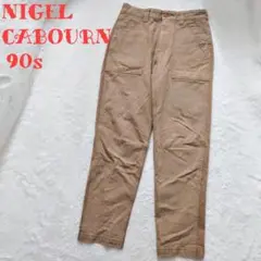 NIGEL CABOURN herringbone docking pants