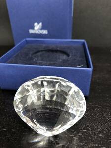 0404.86 新品 本物 スワロフスキー 貝 置物　クリスタル SWAROVSKI　75ｇ