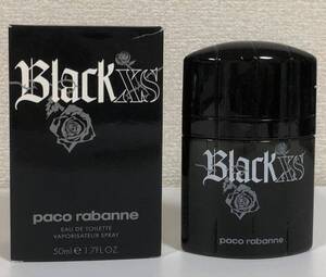 ★パコラバンヌ★PACO RABANNE★ブラック エクセス★BLACK XS★オードトワレ★50ml★