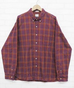 6T3909■J CREW 長袖BDチェックシャツ