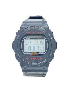 CASIO◆クォーツ腕時計/デジタル/ラバー/BLK/DW-5750E