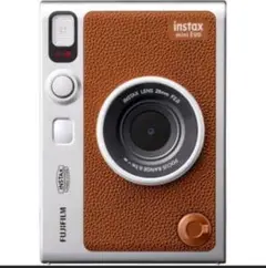 富士フイルム カメラ「instax mini Evo」（ブラウン） チェキ エボ