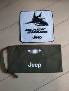 Jeep ブラックシャーク収納ケースとタオルセット