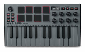 即決◆新品◆送料無料AKAI Professional MPK mini Special Edition Grey 25鍵 USB MIDIキーボード コントローラー MPK mini MK3/限定モデル