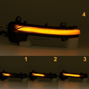 流れるウインカー♪ 交換式♪ BMW シーケンシャル ドアミラー ウインカー F46 218i 218d 220i グランツアラー 2シリーズ　0151