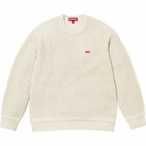 【新品 ストーンM 24AW Waffle Small Box Sweater】 supreme 24fw ワッフルセーター polo logo kurt cobain patchwork cable knit cardigan