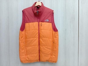 THE NORTH FACE 中綿ベスト XLサイズ オレンジ×レッド NY17502