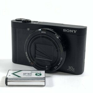 SONY ソニー Cyber-Shot DSC-WX500 コンパクトデジタルカメラ バッテリー付き●動作品