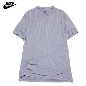 【新品】ナイキ トランセンド 半袖 Tシャツ【056：灰】S NIKE RUN ドライフィット 高機能 ランニング ジョギング トレ 陸上 家 自宅