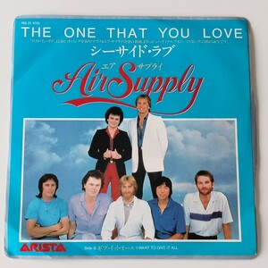 【7inch】AIR SUPPLY / THE ONE THAT YOU LOVE (7RS23) エア・サプライ / シー・サイド・ラブ / I WANT TO GIVE IT ALL 