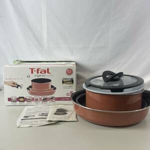 80 中古品 T-fal　ティファール インジニオ・ネオ　ブロッサム・プレミア　ガス火のみ対応