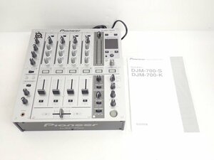 【良品】Pioneer DJ DJM-700-S DJミキサー 2007年製 元箱有 パイオニア ◆ 6EC7E-2