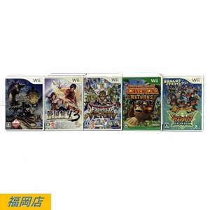 【まとめ売り/46点】NINTENDO 任天堂 Wiiソフト 戦国無双 / ピクミン / ジャストダンス等 ＊現状品【福岡】