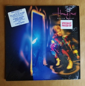 HOWARD JONES「ACTION REPLAY」米ORIG [ELEKTRA] ステッカー有シュリンク美品