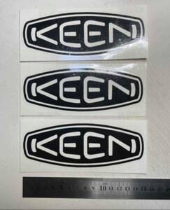 キーン　KEEN 切り文字ステッカー　カッティングステッカー　防水仕様　ドレスアップ　カスタム