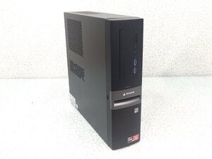 ■※ 【動作サクサクで大容量HDD搭載!】 mouse computer PC LM-ARS310SD Ryzen 5 2400G/メモリ16GB/SSD128GB+HDD1000GB/Win11/DVDマルチ