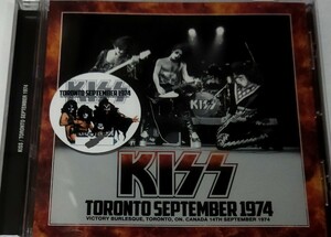 キッス 1974年 特典付 Kiss Live At Toronto,Canada