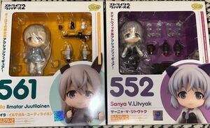 ねんどろいど ストライクウィッチーズ2 エイラ&サーニャ　未開封品(グッドスマイルカンパニー フィギュア)