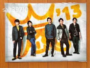 嵐★嵐フェス2013★コンサートグッズ★クリアファイル 集合A★新品未開封