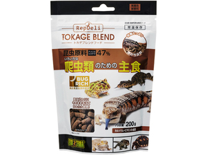 ●　トカゲブレンドフード200g　ジェックス(GEX)　エキゾテラ(EXOTERRA)　昆虫食・雑食性爬虫類用フード　新品　消費税0円　●