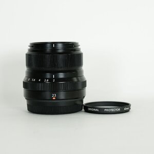 [良品｜フィルター付] FUJIFILM XF23mmF2 R WR [ブラック]/ 富士フイルムXマウント